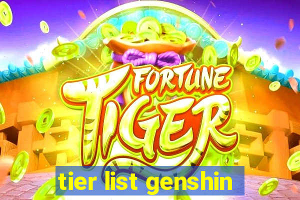 tier list genshin